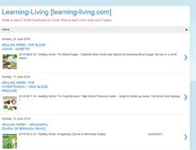 Tablet Screenshot of learning-living.com